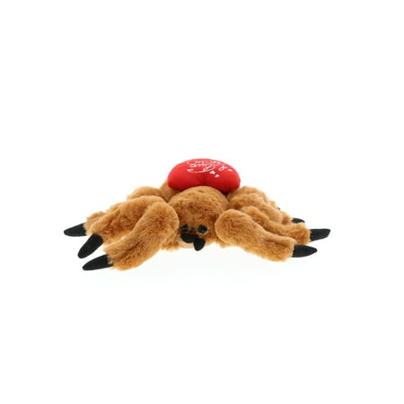 March Brown Spider - Super Soft Plush Dollibu Brown Spider I Love You Valentines Plush
