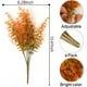 thumbnail image 5 of XmhyTop Flores artificiales rosas 25 piezas rosas verdaderas y falsas con tallo, muy adecuadas para hacer ramos de boda, festivales en el hogar, la decoración más perfecta (rojo oscuro), 5 of 5