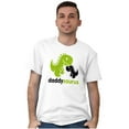 thumbnail image 3 of Fathers Daddysaurus Trex Dinosaur Dad Men's Graphic T Shirt Tees Brisco Brands S, 3 of 6