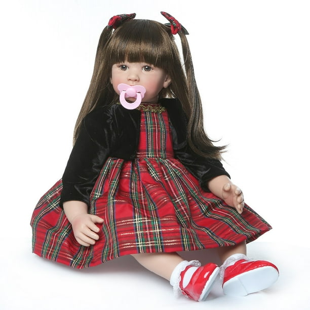 18 Platine silicone bébé fille poupée silicone renaissance poupée art  poupées