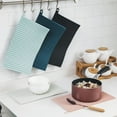 thumbnail image 1 of Xihbxyly Mantel Aislante para Mesa de Comedor, Elegante Diseño Colgante, Protección Térmica, Agarre Antideslizante, Organizador para La Cocina, Azul, Rosa y Blanco, 30 X 18 Cm, 1 of 6