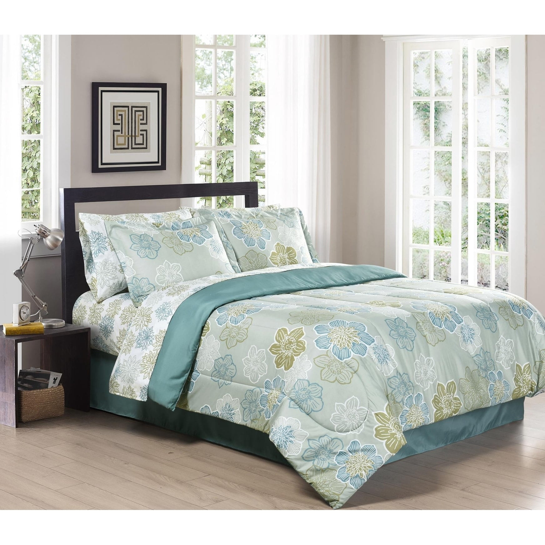 South Bay Down Alternative Comforter mini set Gridwork