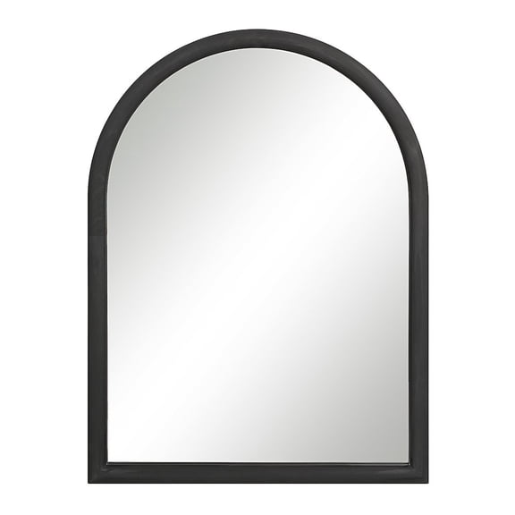 Renwil Olfito 24" H x 18" W Wall Mirror, Black