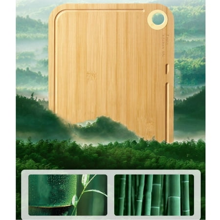 

Wooden Chopping Cutting Boards Non-Slip with Groove for Fruits Vegetables Meats L L Laisenwei