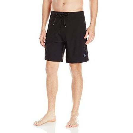 - Body Glove 4 Way Stretch 19 Inch Men's Board Short Swim Trunks, Black