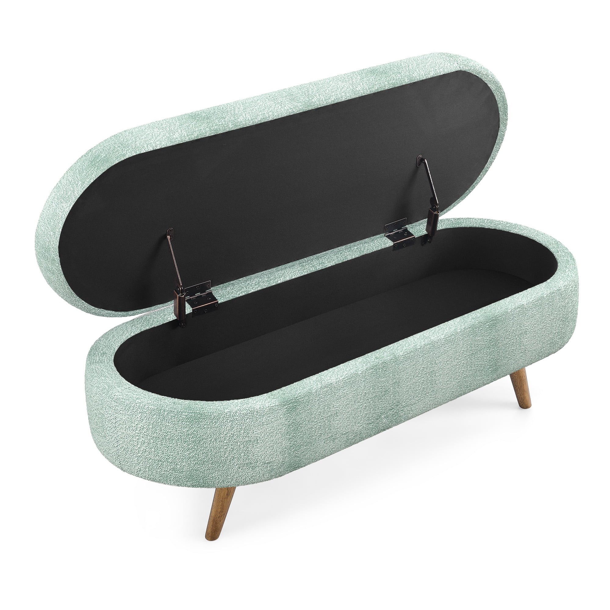 Storage Ottoman Bench End of Bed for Bedroom,Upholstered Entryway Shoe Seat Bench with Storage, Modern Cute Padded Blanket Chest Stool Foot Rest for Living Room, Window Seating