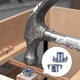thumbnail image 4 of Tuercas en T de 4 garras M6 M8 M10, tuercas de garra de acero al carbono para madera, Metal, muebles, electrodomésticos, construcción, fontanería, bricolaje (145 uds), 4 of 5