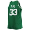 thumbnail image 3 of Men's Mitchell & Ness Larry Bird Kelly Green Boston Celtics Big & Tall 1985/86 NBA 75th Anniversary Diamond Swingman, 3 of 3