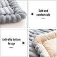 thumbnail image 5 of TOPCHANCES Thickened Plush Couch Covers, Couch Mattress Protector Furniture Protector, Pet Mat Bed Couch Cover, 70x180 cm, Light Gray, 5 of 8