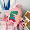 thumbnail image 4 of Bolsa Linda mochila de dinosaurio para jardín de infantesniñosniñasescuelaniñosmochila (rosa) Ehuebsd Para estrenar, 4 of 7
