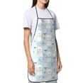 thumbnail image 4 of Pofeuu Cute Cat Print Aprons with Pockets, Cute Aprons for Kitchen, Cooking, Server, Barber, Chef Apron, 4 of 7