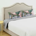 thumbnail image 3 of Yayeee Pillowcase Standard Size Set of 2 Satin Wrinkle Resistant Pillow Case, Floral Vase, 3 of 8