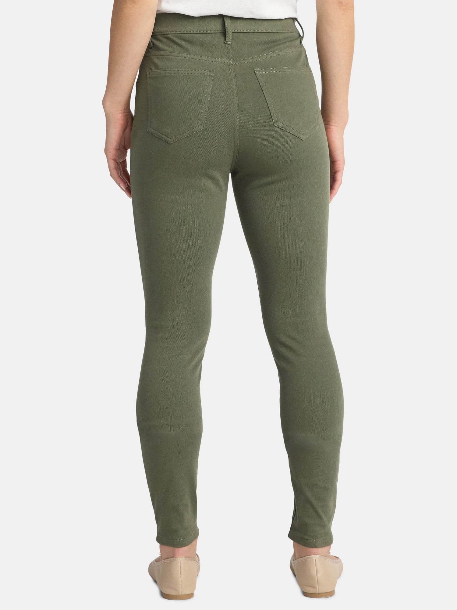 Time and Tru Women's High Rise Jeggings, 29" Inseam, Sizes XS-XXXL