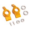 thumbnail image 2 of Asientos de rueda trasera de metal RC, pieza de dirección 1:18, juguetes, pasatiempos, coches RC, repuestos para camión DIY, vehículo 184008 184011 Oro, 2 of 8