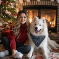 thumbnail image 4 of Dog Bandana 1 Pack,Math Equations Science Symbols Black Pattern Bandanas for Dogs,Cat Bandana,Small/ Large Dog Bandana 2 Size,Dog Bandanas, 4 of 6