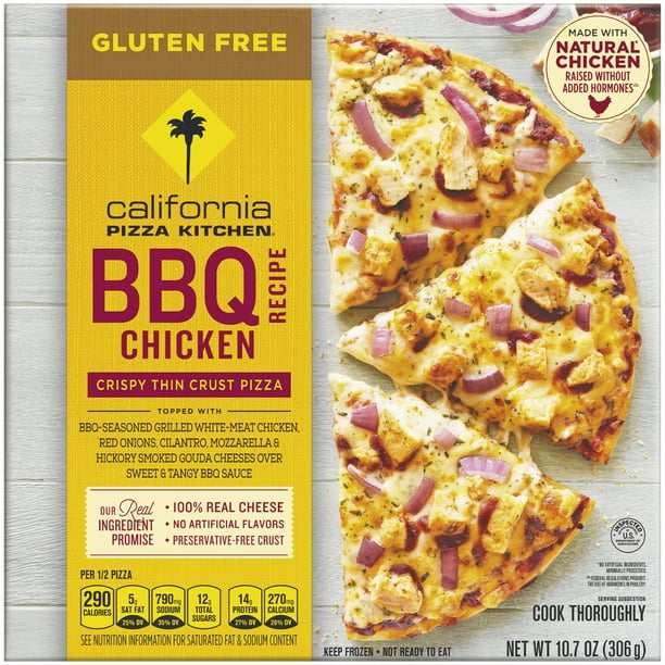 CALIFORNIA PIZZA KITCHEN Gluten Free BBQ Recipe Chicken ...