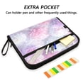 thumbnail image 2 of Accordion File Organizer with Zip Closure 13 Pockets Expanding File Folder Letter A4 Paper Document Organizer for Home Office Cute Pastel Watercolor Floral, 2 of 7