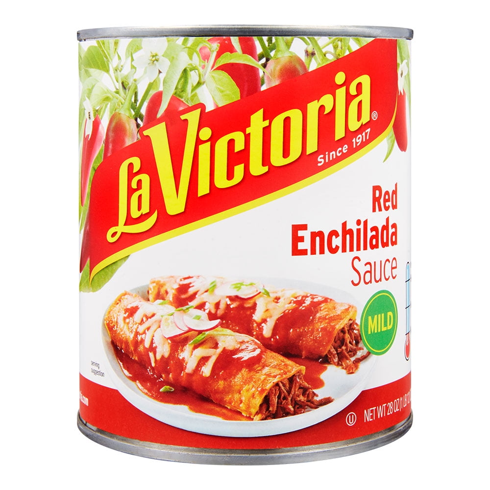 La Victoria Traditional Red Enchilada Sauce Mild, 28 Ounce