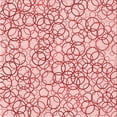 thumbnail image 1 of Ahgly Company Machine Washable Indoor Square Transitional Red Area Rugs, 7' Square, 1 of 7