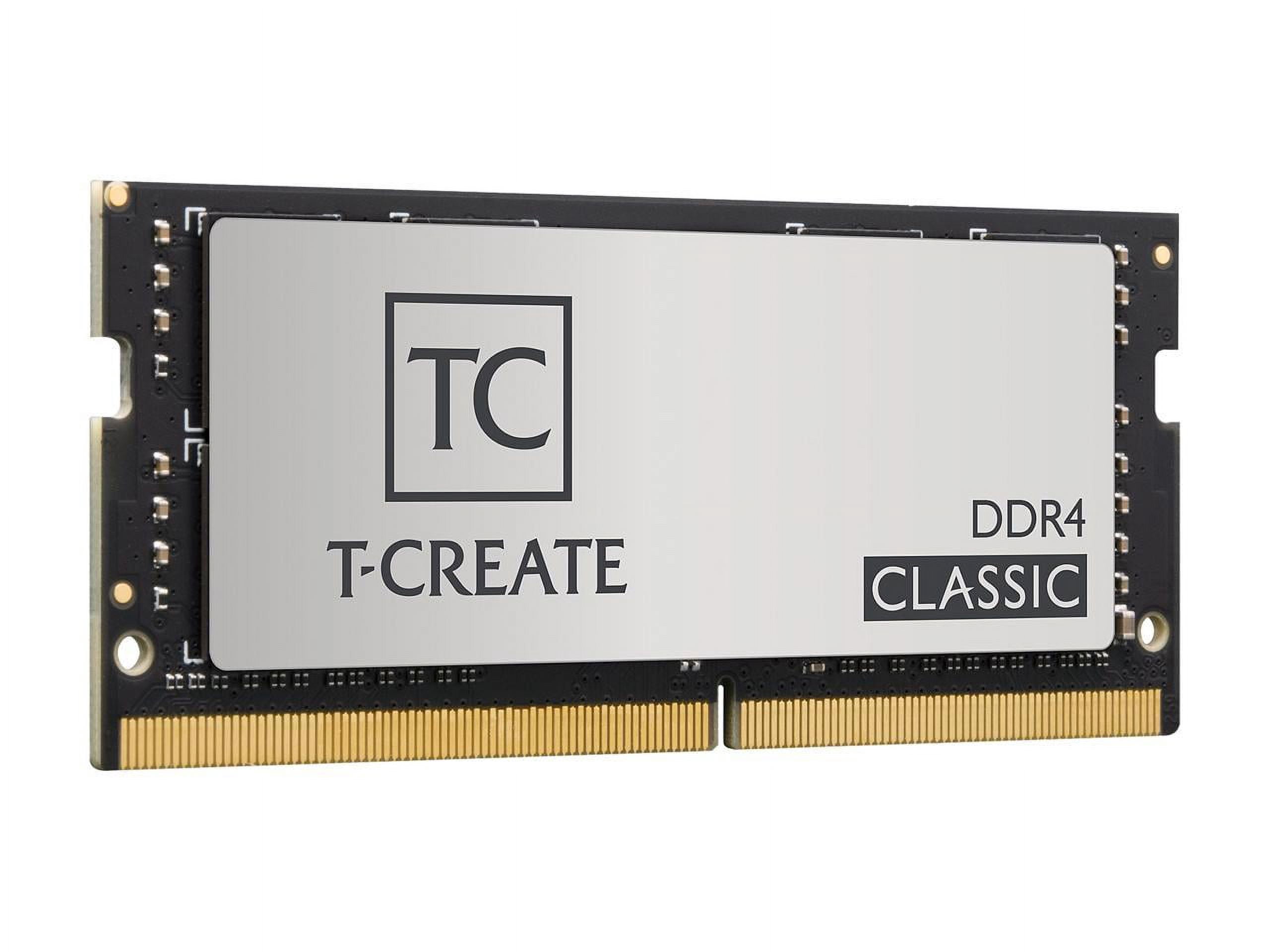 Team T-CREATE CLASSIC 32GB (2 x 16GB) 260-Pin DDR4 SO-DIMM DDR4