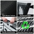 thumbnail image 6 of SIXHOME 8'x10' Feet Waterproof Outdoor Rug with Led Light Strips, Reversible Black Plastic Patio Mat with Straw Texture Tropical Palm Leaf, Non-Slip Carpet for Camping, RV, Balcony, Porch, Picnic, 6 of 8
