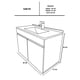 thumbnail image 5 of Gabinete DECOMOBIL PARA Baño Flotante Negro Mate/Encino Polar, 5 of 5