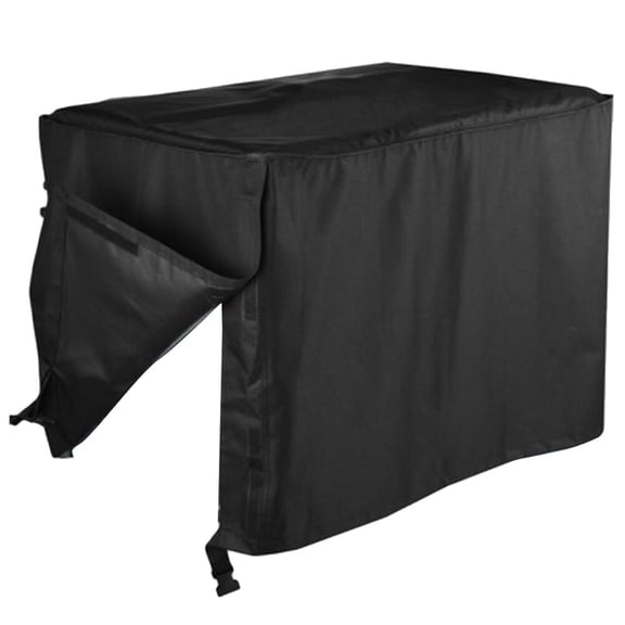 YUYUETIME 1Pc Universal Rectangular Generator Protector Cover with Double Stitched Seams Black