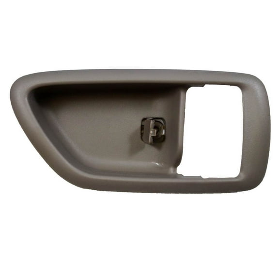 PT Auto Warehouse TO-2901G-2RH - Inner Interior Inside Door Handle Trim/Bezel, Gray (Charcoal) - Passenger Side Fits select: 2004-2006 TOYOTA TUNDRA, 2001-2007 TOYOTA SEQUOIA