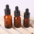 thumbnail image 6 of Lomubue 5ml-100ml Mini Amber Glass Liquid Reagent Pipette Bottle Eye Dropper Empty, 6 of 10