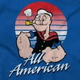thumbnail image 2 of All American Popeye The Sailor Man Unisex Plus Size Graphic Tee Brisco Brands 2X, 2 of 4