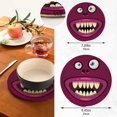 thumbnail image 7 of SKYSONIC Purple Monster Pot Holders Trivets, 2 Pcs Heat Resistant Trivets,3D Funny Cotton Thread Weave Mats for Hot Pads Pans Pot Bowl Teapot for Kitchen Decor, 7 of 7