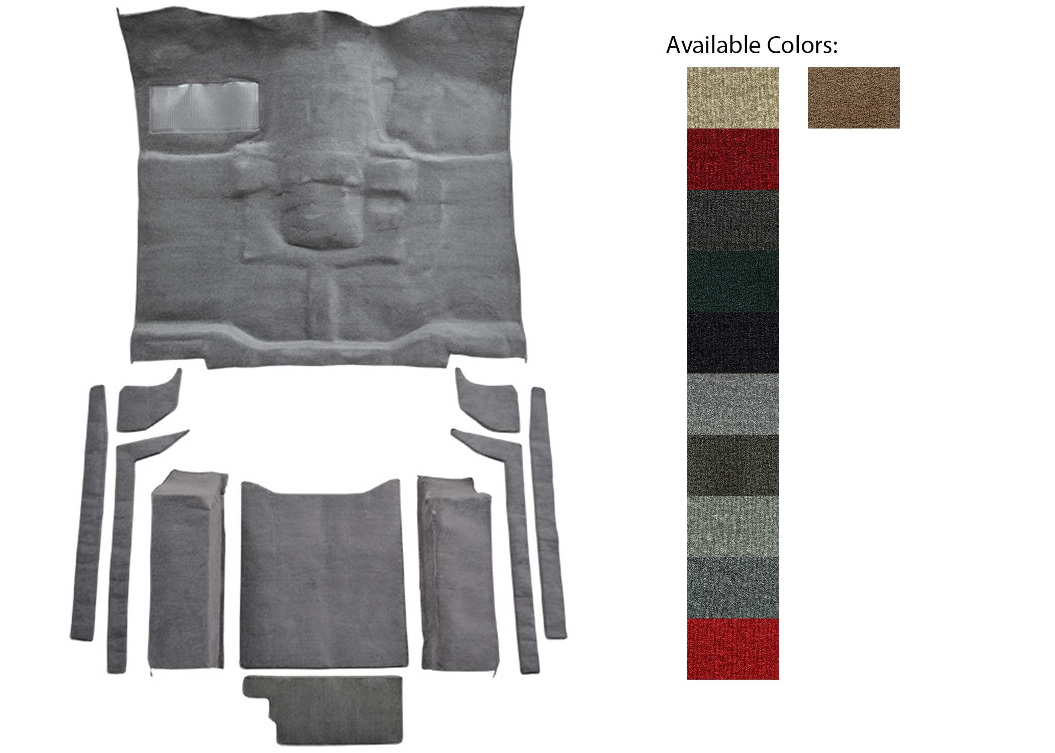 Automotive ACC 19972006 Jeep Wrangler Rocker Panel Carpet Replacement