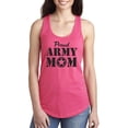 thumbnail image 1 of Proud Army Mom Racerback Tank, 1 of 2