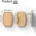 thumbnail image 2 of Product Category Vegetable Cutter Product Title Corner Cutting Board Corner Cutting Boards For Kitchen Counter Corner Cutting Board With Juice Space Saving Wood Chopping Board For Kitchen Counter, 2 of 2