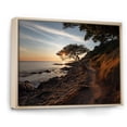 thumbnail image 2 of Designart "A Mesmerizing Golden Sands wall art XVI" Landscapes Floater Framed Canvas Wall Art, 2 of 7