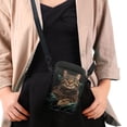thumbnail image 4 of HELLHERO Christmas Sling Bag with Double-layer Crossbody Sling Bags Stylish Polyester, 4 of 7