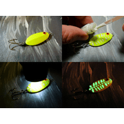 Glow On Super Phosphorescent Paint, Orange Color and Orange Glow, Paint Medium 4.6 ml Vial.