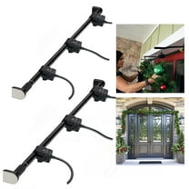 LmnLft Garland Hanger for Door Frame, Adjustable Garland Hanger Fits 32"- 39" Doors, No Screws, Drilling, Glue-Damage-Free, Heavy Duty Christmas Decoration Holder for Wreaths Lights Garland