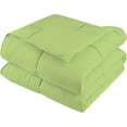 thumbnail image 3 of 1 PC Full Size Down Alternative Comforter - Microfiber 300 GSM- Lightweight Comforter with Corner Tabs(82x86, Sage), 3 of 5