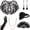 C, variant on 1920s Flapper Costume Accessories Set for Women Vintage Shawl Feather Poncho Fan Outfits