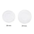 thumbnail image 3 of VERDANVERSE 18 Pcs Glass Table Protector Bumper Transparent Plastic Protective Effect for Office Use, 3 of 8
