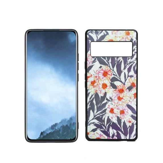 Flowers-120 Phone Case, Degined for Google Pixel 6 Pro(2021) Case Men Women, Flexible Silicone Shockproof Case for Google Pixel 6 Pro(2021)
