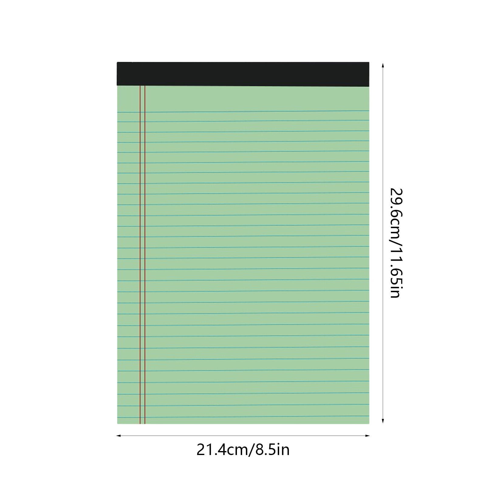 Msgweeeg Notebooks for Work Notebook Journal A4 Paper Notebook Horizontal Line Tearable Note Memo Planner Notepads