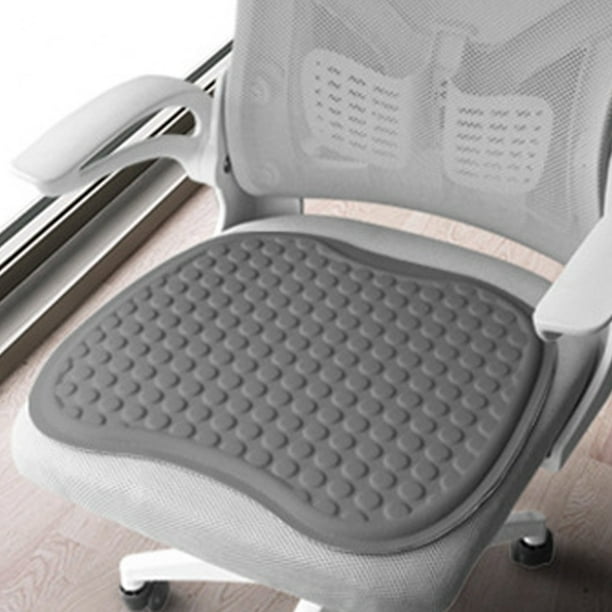 Chair Seat Cushion Ice Silk Seat Cushions for Dining Room Chairs Summer Breathable Cool Cushion Office Sedentary Chair Cushion Breathable Cool Cushion Buttocks Cushion Seat Cushion Chair Cushion Walma...
