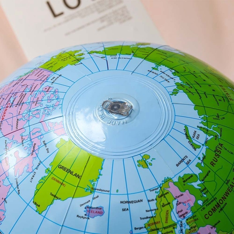 Buy Perfect PVC Inflatable World Globe Earth Map Geography Teacher Aid ...