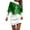 Green, variant on Fiaer Christmas Elk Long Sleeve Dress for Women Sweatshirt Dress Fall Fashion Outfits Casual Mini Skirts Dark Blue XXL