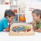 thumbnail image 3 of 2024 4 In 1 Wooden Carrom Board Toy Catapult Chess Games Checkers Burr-free Two-player Puzzle Game Parent-child Interactive Toys Gift, 3 of 5