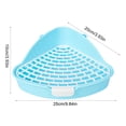 thumbnail image 3 of Pet Litter Tray Bunny Potty Potty Training Toilet Seat Small Animal Toilet Large Mesh Design Rabbit Litter Box Pet Training, 3 of 6