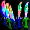 12 Light-Up Ninja Swords With Sound Flashing LED Toy Sticks Glow Lot Party Ninja Favors