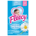 thumbnail image 1 of Fleecy Dryer Sheets, Fabric Softener, Fresh Air Scent, 120 Sheets, 1 of 10